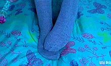 ever wonder how a glass dildo feels sliding over my painted toenails?
