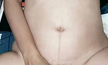 asian teen orgasms hard on vibrator creampie