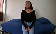 Just knocked up Margarita now what with creampie dripping from her tight pussy?