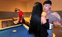 friends card game turns wild colombian orgy with skinny latina girlfriend