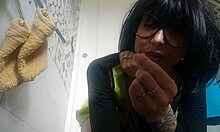 unbelievable giantess spell makes stepson worship mommy's huge tits and pussy