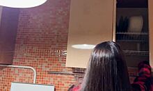 WATCH YOUNG SEXWIFE SWALLOW THICK CUM LOAD AFTER MONSTER COCK POUNDS HER TIGHT WET PUSSY!