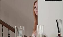 lesbian yoga teacher seduces straight blonde girl fingering lick threesome