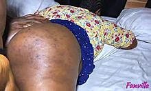 close-up pounding huge tits fat ass ebony teacher in miniskirt bedroom