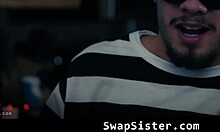 ouija board compels stepsiblings into partner swap and hardcore fuck