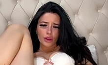 curious american student squirts wildly in webcam toy masturbation girlfriend fantasy