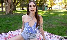 ever pickup tess thompson for car bang deepthroat facial?