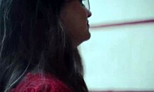 Wow, this beautiful Indian maid screams in dirty Hindi during wild bedroom fuck!