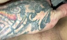 amateur couple fingers wife's tight pussy rough and stretches it gaping