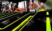 imagine sharing freeuse milf double penetration at restaurant desk