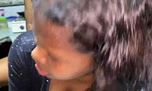 Colombian maid in lingerie bends over for boss's hard doggystyle pounding