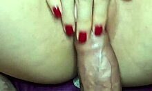 ella yanks condom off for my thick creamy pussy fill real homemade