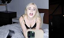 Young white ellie shoule submits holes to interracial gangbang dare with rough double penetration