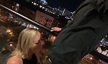 Heart-Pounding Pregnant Balcony Fuck Watched