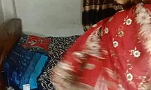 Desi house owner threesome with big black cock pounding