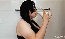 kathy milk curvy teen slut pukes deepthroat vomit face fucks rough!!