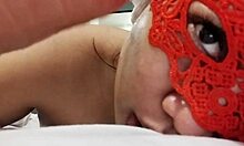 Chubby Filipina's Daring Dildo Dare on Her Big Busty Boobs