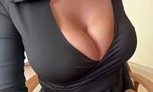 I Can't Get Enough Of Jerking My Load All Over My Stepmom's Milky Big Tits