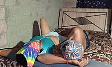 Desi village bhabhi gets naughty sex with hubby in bathroom 😏💦