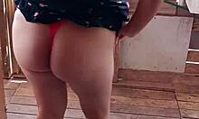 craving my pregnant wife's tight pussy pounding in living room?