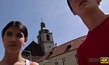 hunt4k guy seduces pretty teen for cash with hidden cam pickup 😏💰