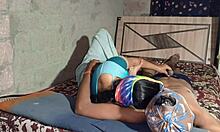 Desi village bhabhi gets naughty sex with hubby in bathroom 😏💦