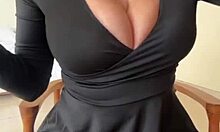 I Can't Get Enough Of Jerking My Load All Over My Stepmom's Milky Big Tits