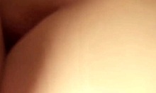Whoa check out this fat puffy shaved pussy creampie with loud moans