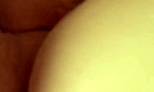 Whoa check out this fat puffy shaved pussy creampie with loud moans