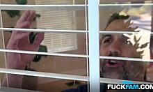 ready for baddie lexy blaze and mckenna lynn in tight latex taking step-uncle donnie rock's dick?