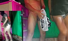 Stepmom whispers to stepson about his US work trip as their final home fuck ends passionately