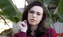 nerdy casey calvert next door slobbers deep on bbc then rides hard