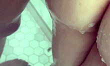 whoa stepdaughter sneaks in shower for tight pussy ride on stepdad pov!