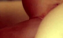 Whoa check out this fat puffy shaved pussy creampie with loud moans