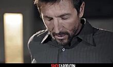 hey naughty birthday surprise with sarah vandella and river fox milf teen threesome