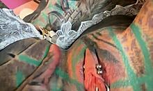 imagine her teasing shaved pussy then ripping clothes for wild dildo ride