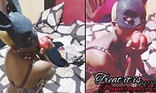 Sexy Halloween Tease Features Ass Shaking Amateurs in Costume Fun