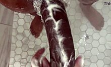 whoa stepdaughter sneaks in shower for tight pussy ride on stepdad pov!