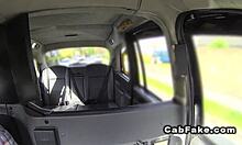 I couldn't help spying this tourist sucking my huge cock in the cab 😵