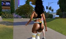 yo sza's bangin body in public interracial anal with big black cock group