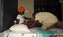 Nasty Stepsister Toys Her Big Tits Pussy with Dildo Then Rides Neighbor's Huge Black Cock Outdoor