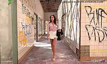 what if petite natascha's street pickup led straight to rough fucking?