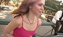 riley reid's tight young pussy gets stretched by old cock