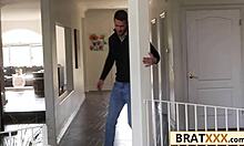 Blonde Lexi Takes Hard Doggy Pounds Moaning Wild!