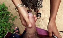 having sex right in the middle of the forest trail 😈🌳💦