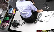Milf Officer Ryan Keely Dominates Teen Thief with Partner Lick!