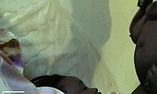 Ebony MILF Lesbians Drench Pussy in Messy Fingering Cream