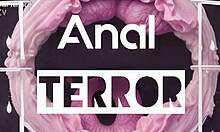 jasminy villar lets loose as dark goddess fisting gaping ass shaking on monster cock part 1