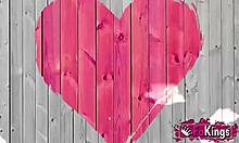 law student slut bends over for horny classmate's doggystyle in public classroom