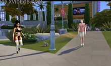 yo sza's bangin body in public interracial anal with big black cock group